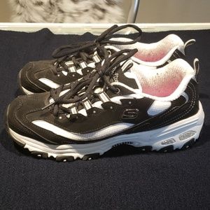 Skechers D'Lites with Glitter